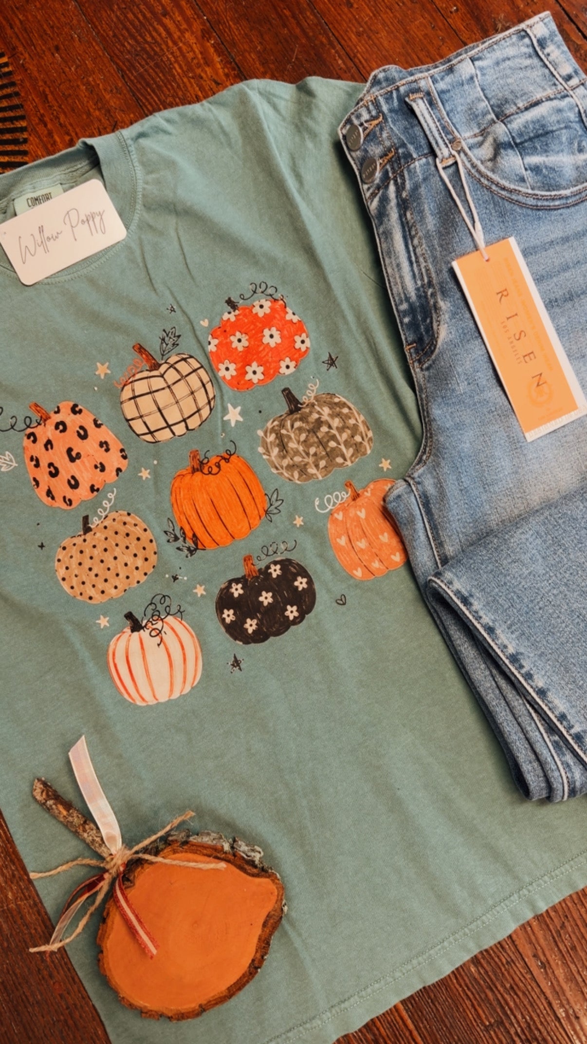 Pumpkin Comfort Colors Tee