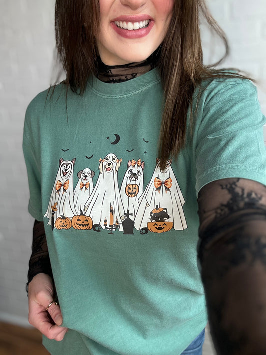 Halloween Dog Graphic Tee