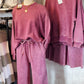 Ash Plum Sweatpants