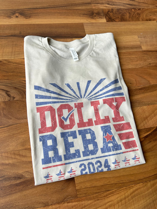 Dolly and Reba 2024 Graphic Tee- Made to Order