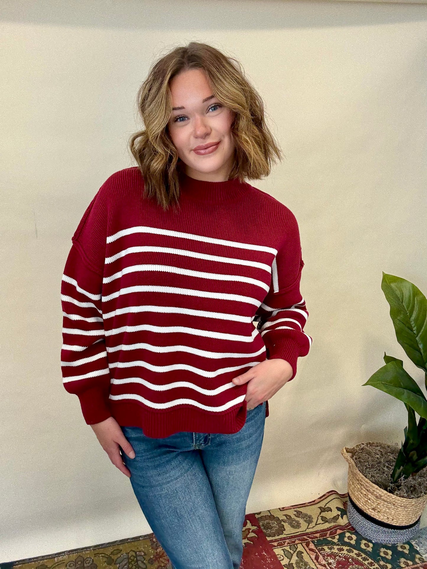 Abigail Striped Sweater