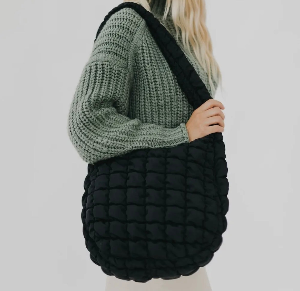 Puffer Hobo Bag