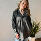 Mineral Wash V-Neck Pullover