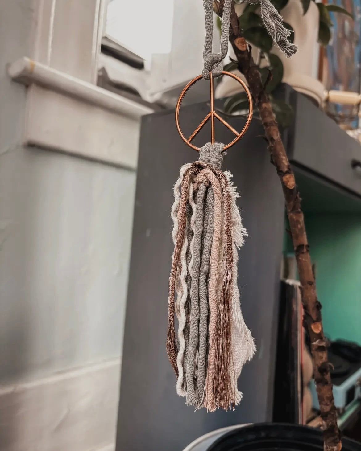 Peace Car Charm