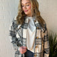 Taupe Plaid Shacket- FINAL