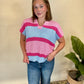 Pink Sky Sweater Top
