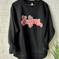 Black Indiana Crewneck