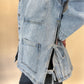 Side-tie Denim Jacket