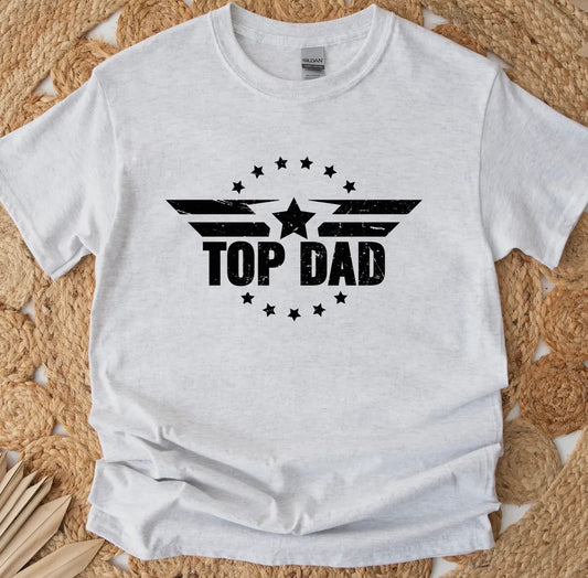 Top Dad Graphic Tee- Made to Order