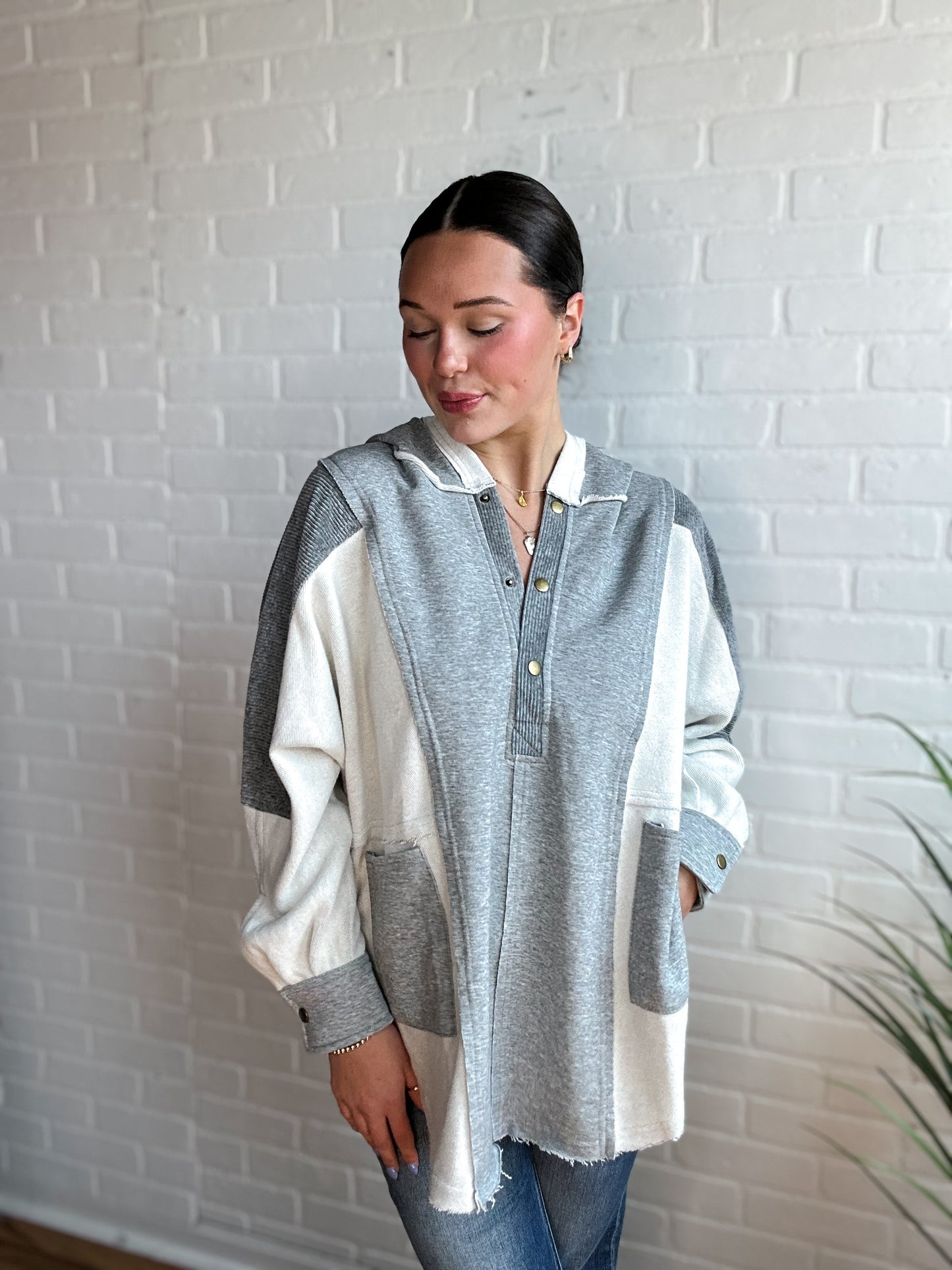 Dove Heather Gray Pullover