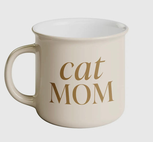 Cat Mom Coffee Cup