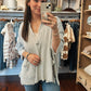 Grey Mineral Wash Pullover