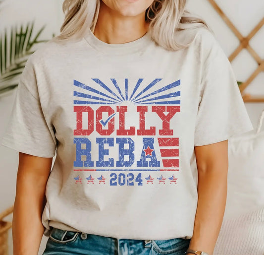 Dolly and Reba 2024 Graphic Tee- Made to Order