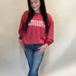 Indiana University Corded Crewneck