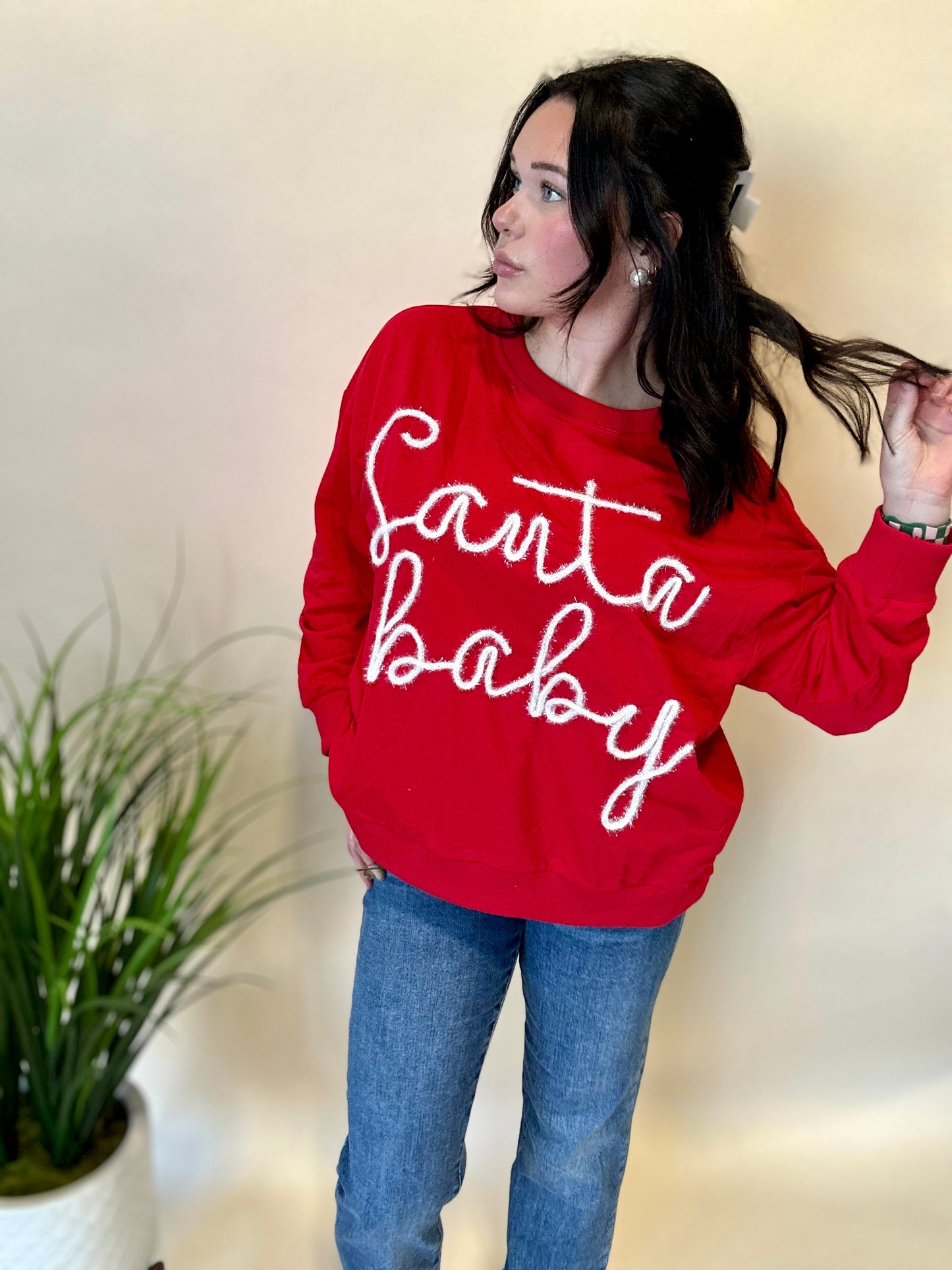 Santa Baby Sweater