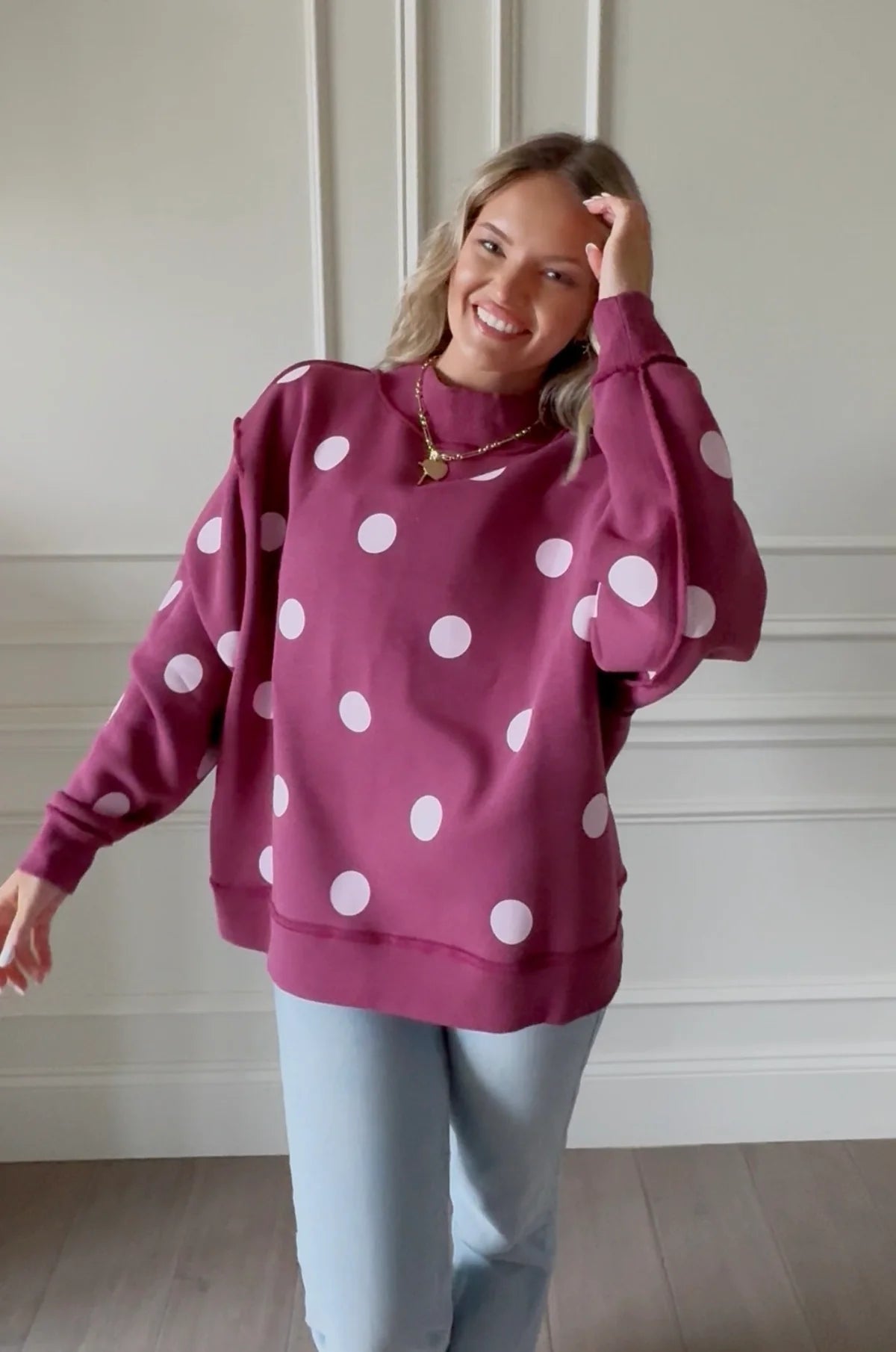 Praise God Mock Neck