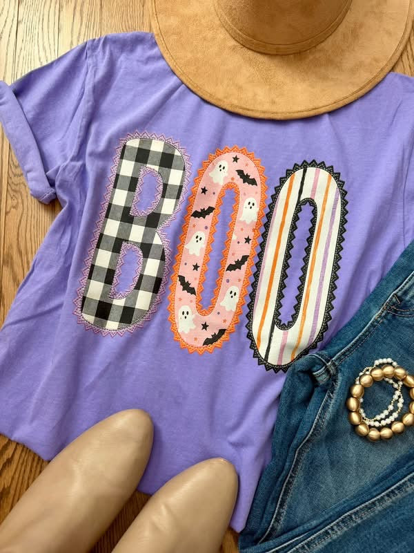 Boo Graphic Tee- Pre Order
