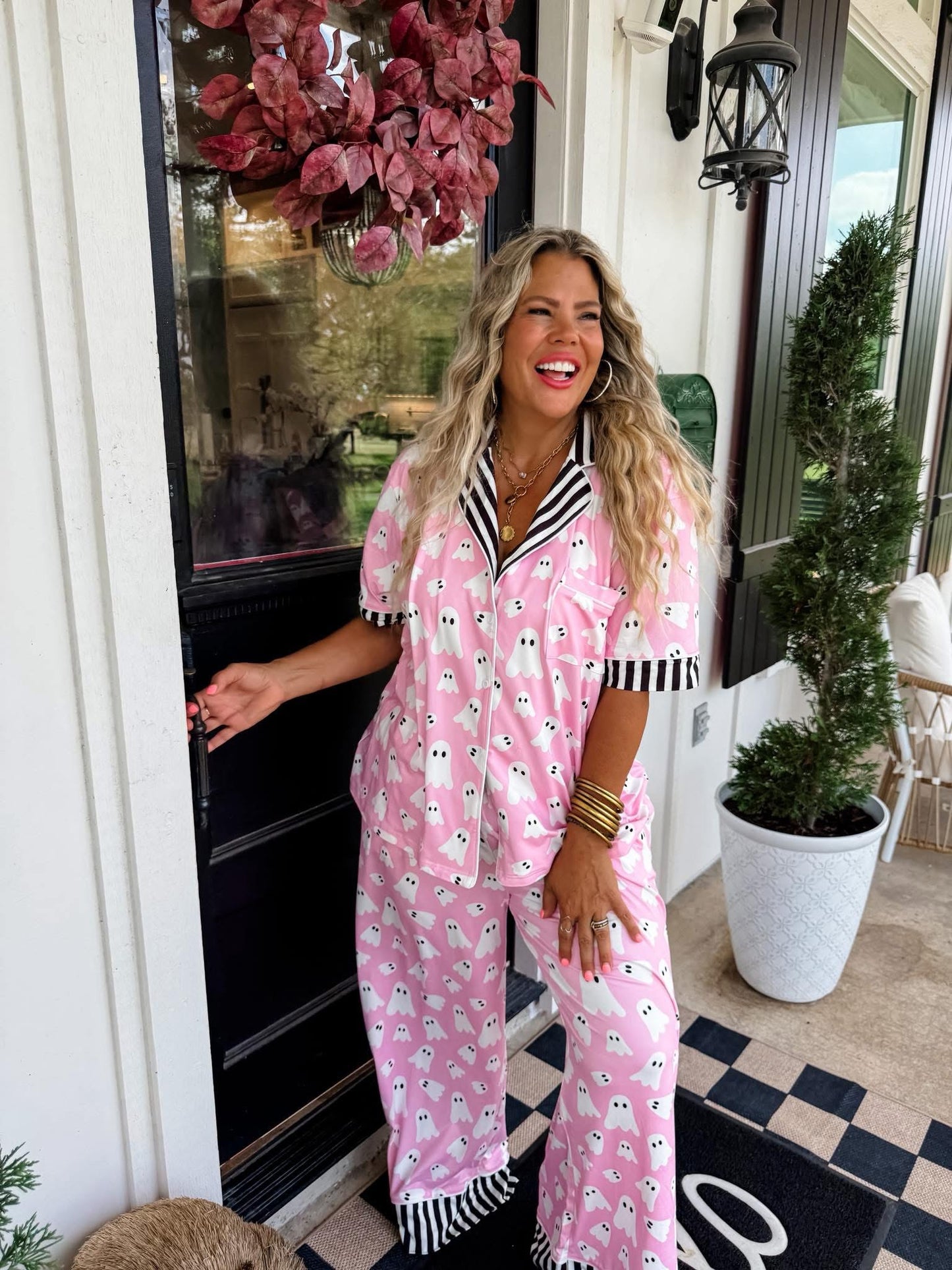 Blakeley Ghost Pj Set