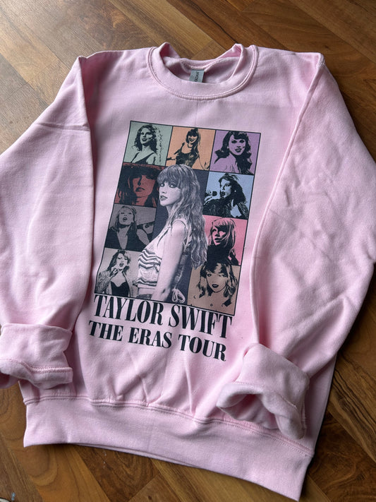 Pink Swift Crewneck- Made to Order