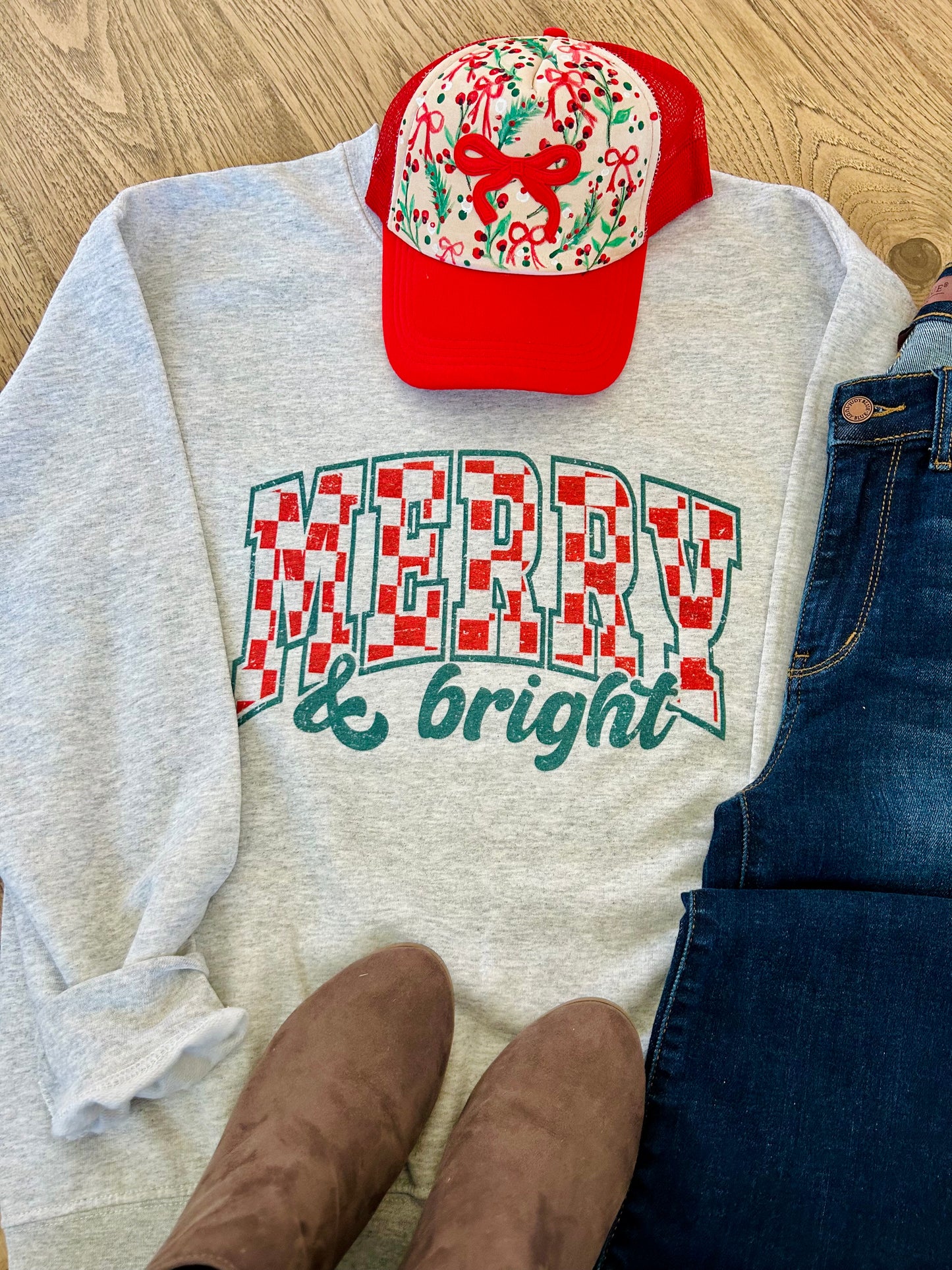 Merry and Bright Crewneck