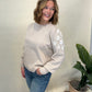 Embroidered Floral Sweater