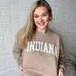 Mocha Indiana Crewneck