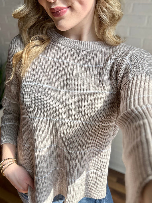 Anna Marie Striped Sweater