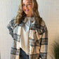 Taupe Plaid Shacket- FINAL