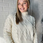 Ivory Pearl Knit Sweater