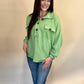 Sage Terry Cloth Pullover
