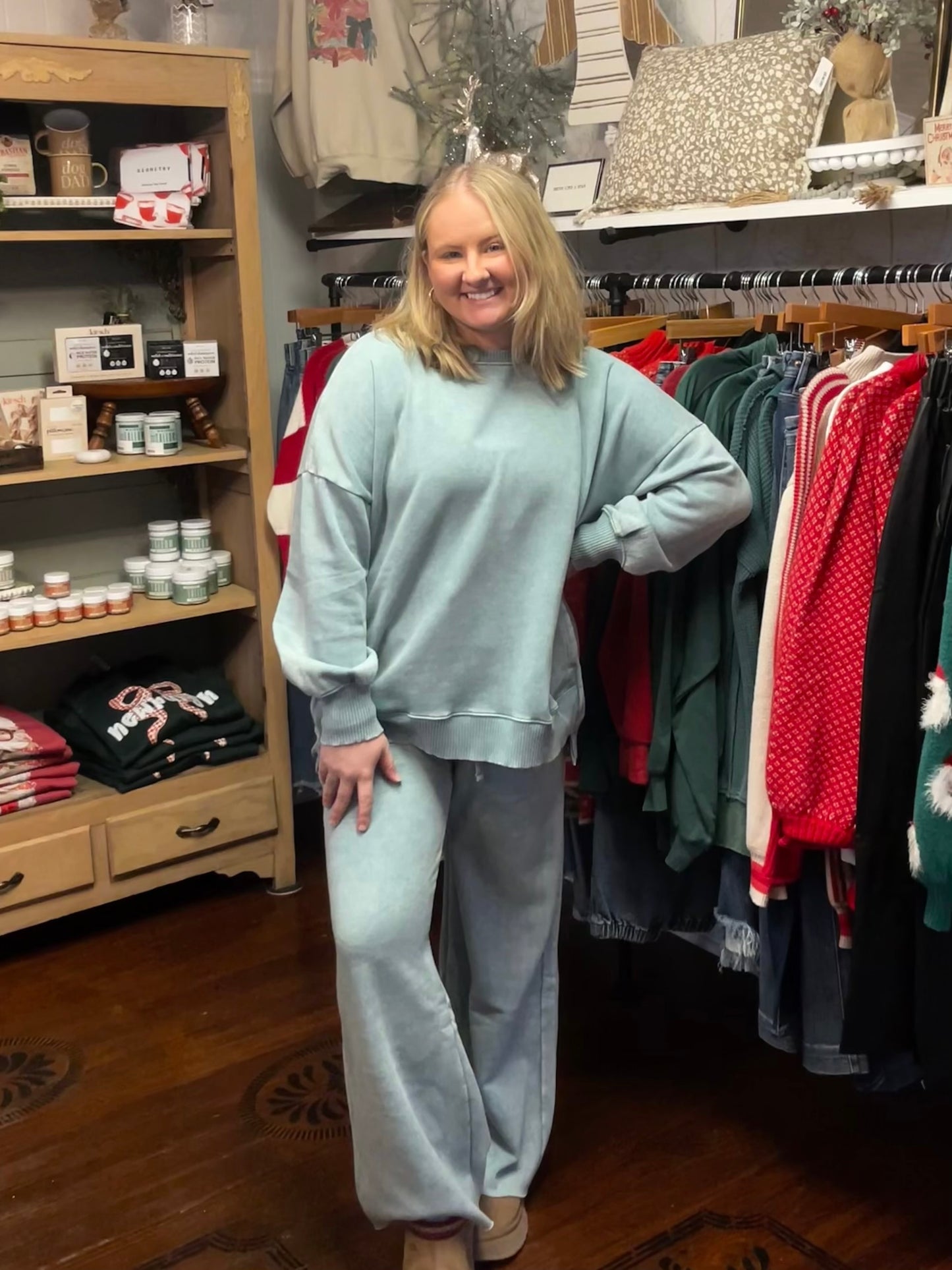 Ash Blue Sunday Sweatpants