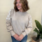 Embroidered Floral Sweater