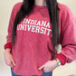 Indiana University Corded Crewneck