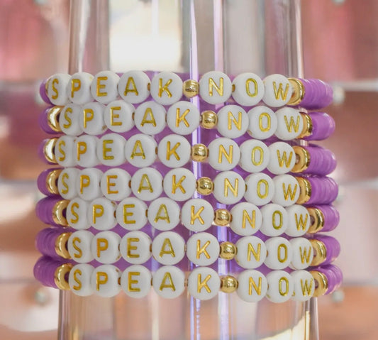 Speak Now Swift Bracelet