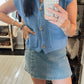 Denim Skort