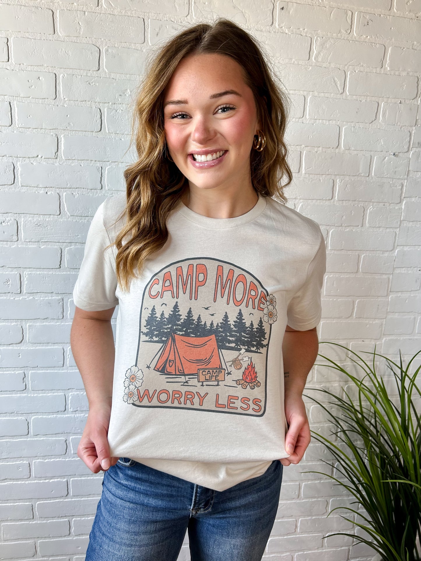 Camping Graphic Tee-Made to Order