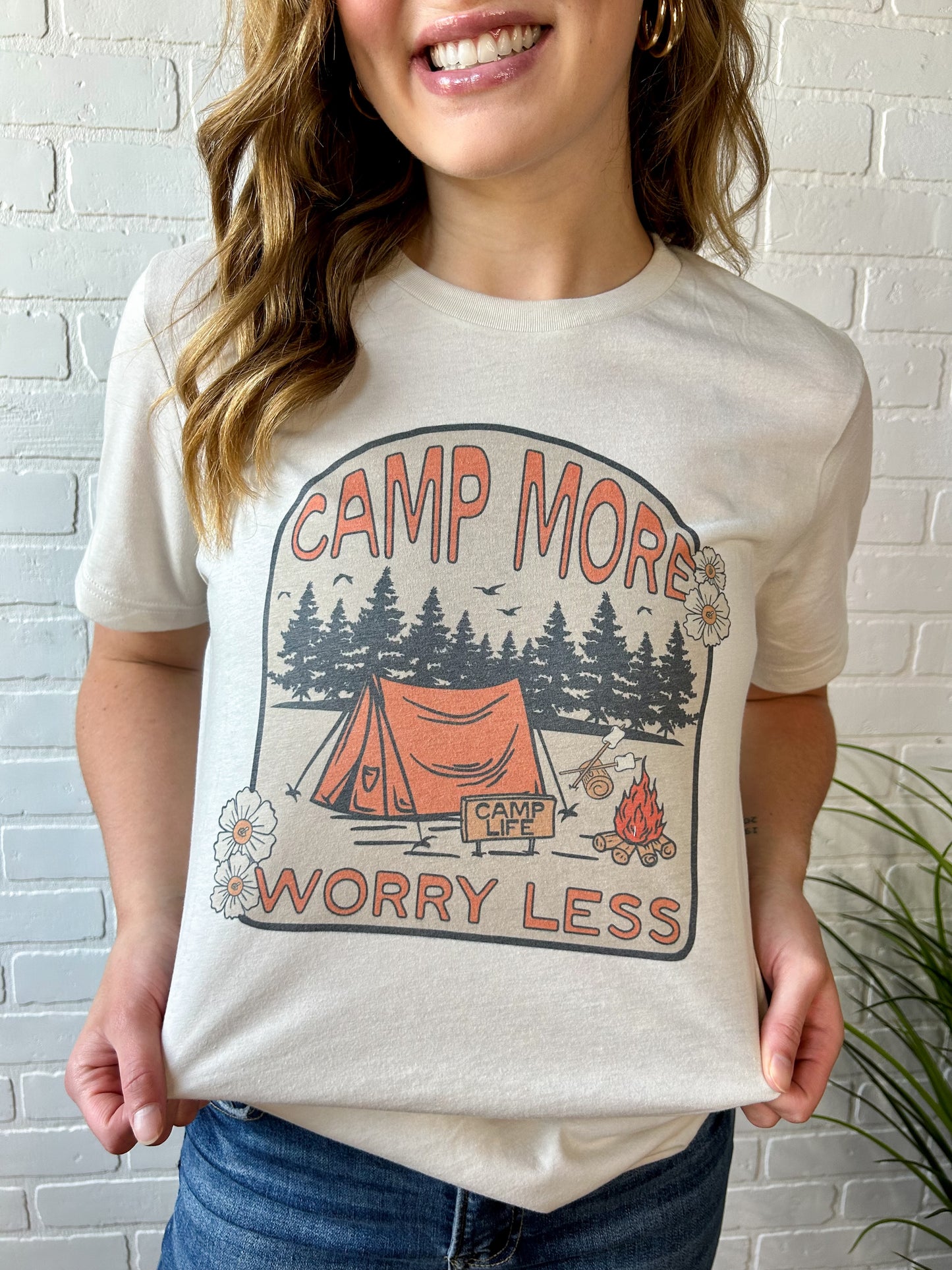 Camping Graphic Tee-Made to Order