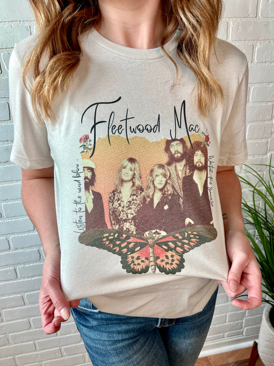 Fleetwood Butterfly Graphic Tee-Made to Order