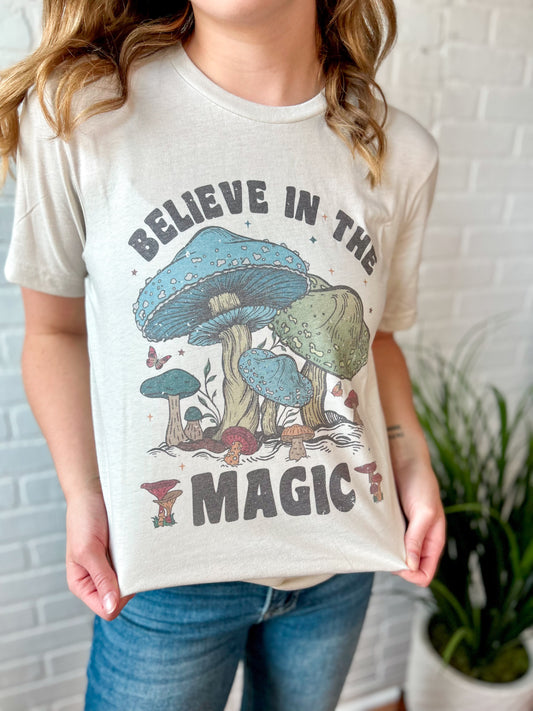 Magic Mushroom Graphic Tee- Made to Order