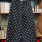 Black Polka Dot Denim