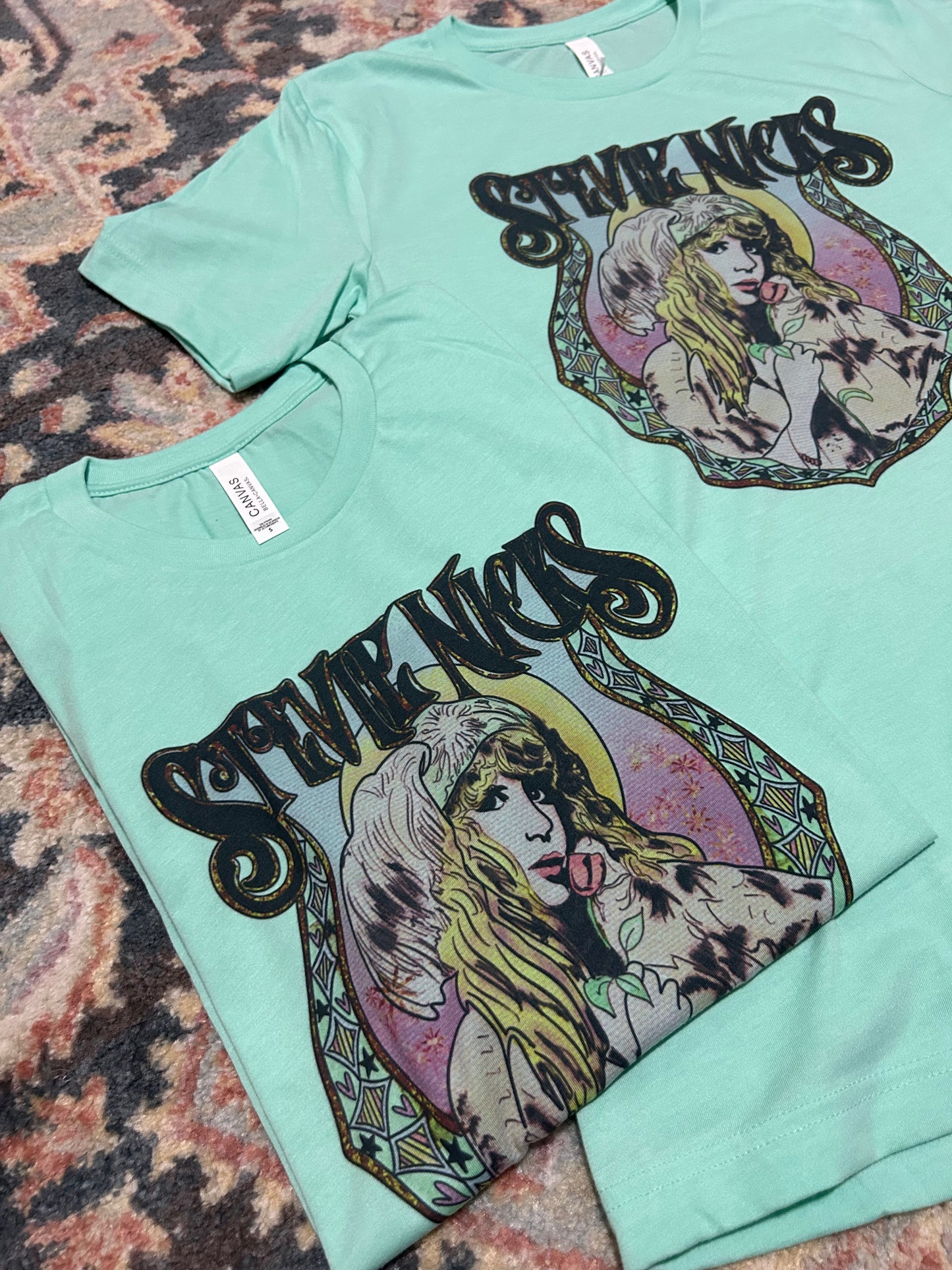 Mint Stevie Graphic Tee