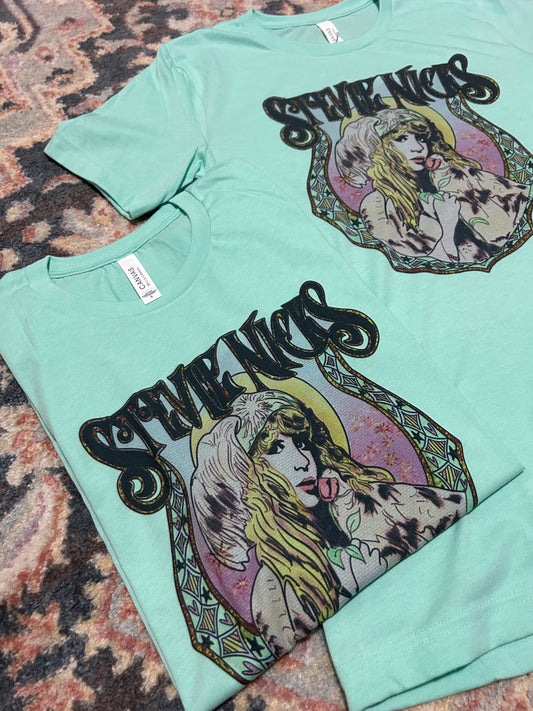 Mint Stevie Graphic Tee