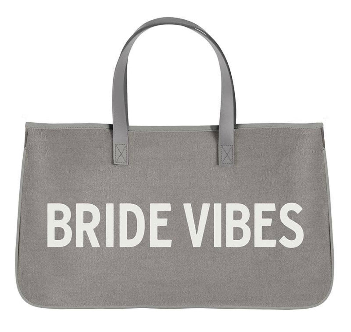 Bride Vibes Canvas Tote