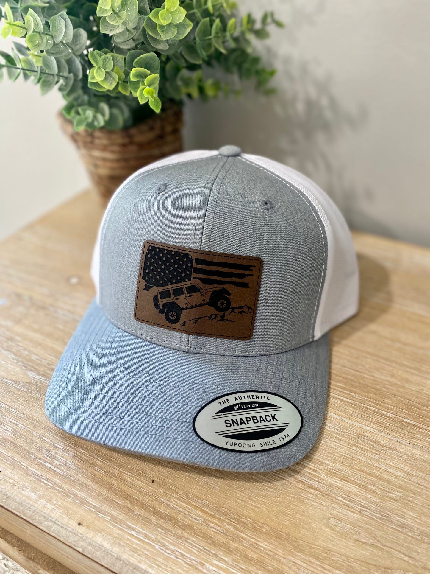 Men’s Grey Jeep Hat